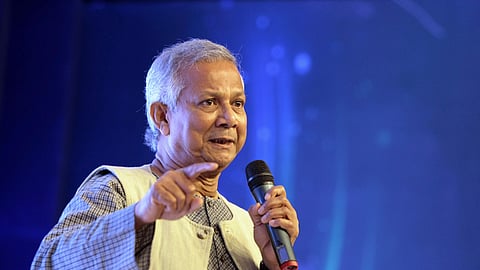 Chief Adviser to Bangladesh's interim government Muhammad Yunus.