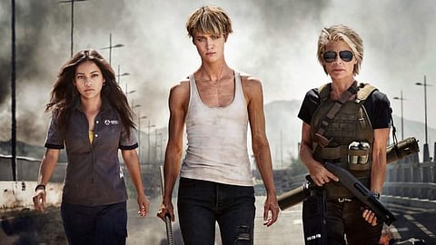 A still from 'Terminator: Dark Fate'.