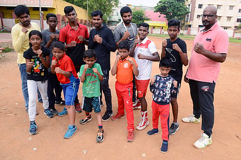 Some boxers practice for six hours every day. (Photo | Debadatta Mallick, EPS)