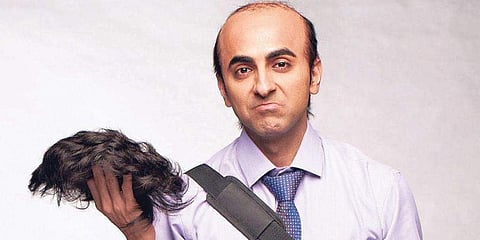 A still from Ayushman Khurrana-starrer 'Bala'.
