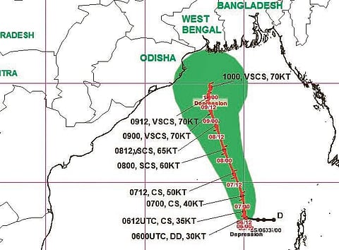In view of the storm, the IMD has also issued warning for fishermen asking them not to venture into sea on November 6 and 7