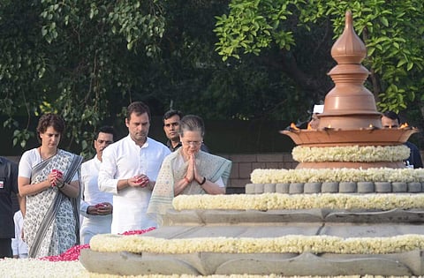 The Gandhi family will now get 'Z+' security by the CRPF on an all-India basis. (Naveen Kumar | EPS)