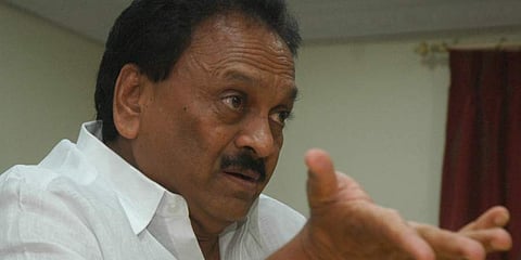 Former BJP MP from Narsapuram, Gokaraju Gangaraju . (Photo | EPS)