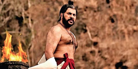 A still from Mammootty-starrer 'Mamangam'.