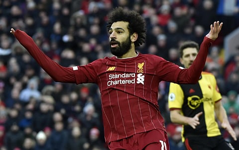 Liverpool's Mohamed Salah. (Photo | AP)
