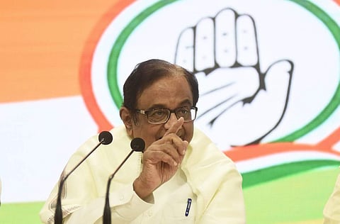 Former Finance Minister P Chidambaram. (File | EPS)