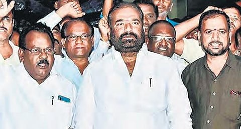 A file photo of RTC union leaders