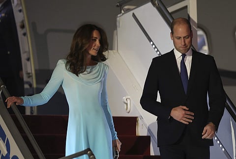 Kate Middleton and Prince William. (Photo | AP)