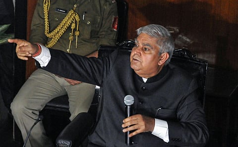 West Bengal Governor Jagdeep Dhankhar (Photo| PTI)