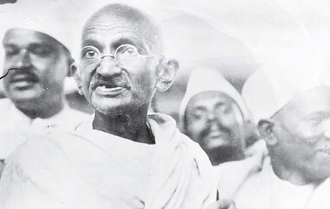 Image of Mahatma Gandhi used for representational purpose