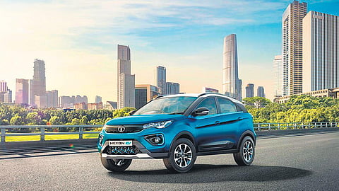 Image of Tata Nexon EV used for representative purpose only