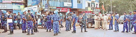 After Thursday’s firing claimed two lives, streets in Mangaluru wore a deserted look on Saturday | Express