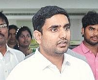 TDP general secretary Nara Lokesh