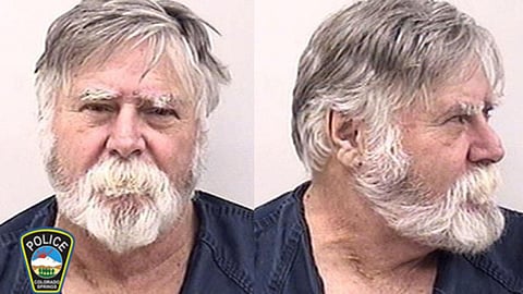 David Wayne Oliver was arrested at a nearby Starbucks. Pic: Colorado Springs Police Department