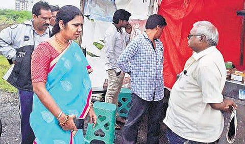 Guntur Municipal Corporation commissioner C Anuradha. (Photo | EPS)