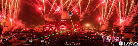Sunburn event photo for representational purposes. ( Photo |Sunburn Twitter)