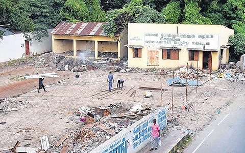 Garbage, collected for months in the Old Mint Bus Terminus (Vallallar Nagar), has been removed by Chennai Metro Rail Limited as the terminus is set to be handed over to MTC soon. The CMRL had taken over the facility for construction of Washermenpet underg