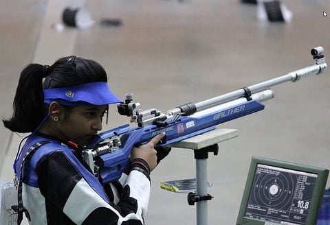 Shooter Mehuli Ghosh. (Photo | Facebook)