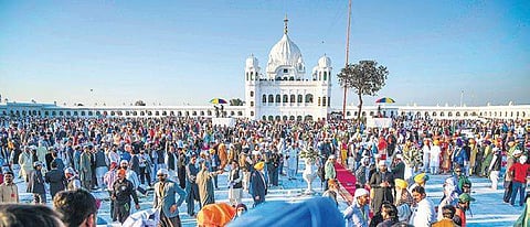The Kartarpur corridor was opened for pilgrims to celebrate Baba Guru Nanak Dev’s 550th birth anniversary | file photo