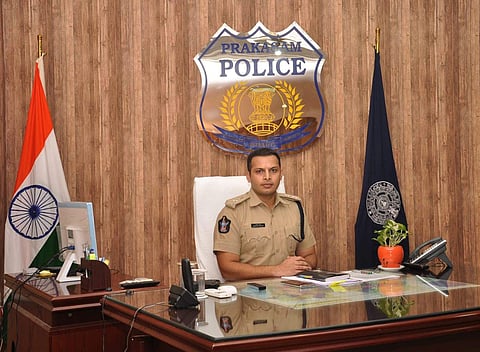 Prakasam District Superintendent of Police Siddharth Kaushal (Photo | EPS)