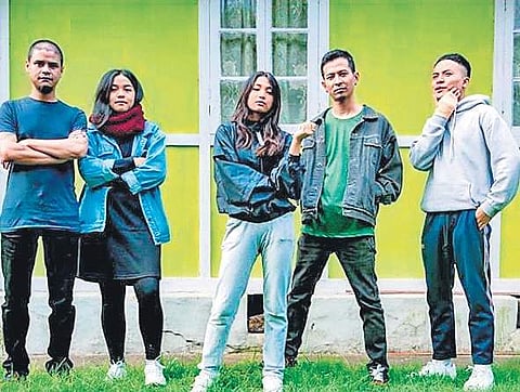 Hip-hop band Khasi from Meghalaya