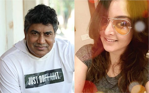 Director Sreekumar Menon and Manju Warrier