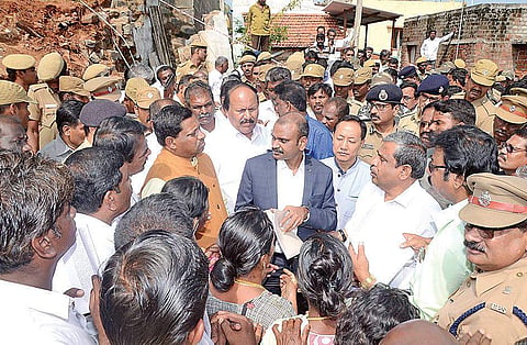The National Commission for Scheduled Castes Chairman Ram Shankar Katheria visited the Mettupalayam accident spot | Express