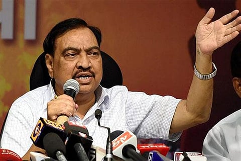 Nationalist Congress Party (SCP) MLC Eknath Khadse