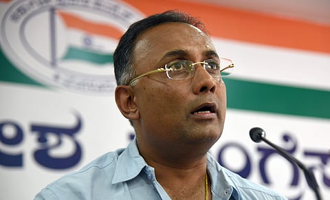 Karnataka Health and family welfare minister Dinesh Gundu Rao