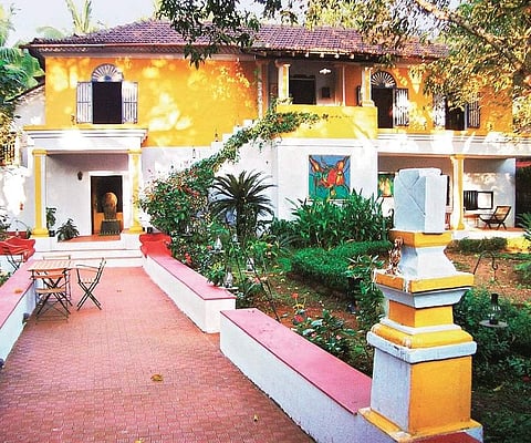 The Moda Goa Museum and Research Centre at Casa Dona Maria in Colvale village, Goa