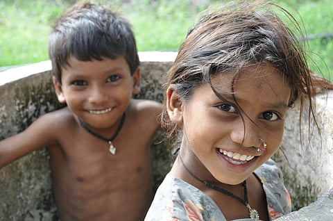 Image of children used for representation.