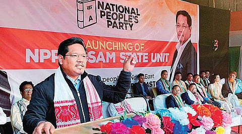 Meghalaya Chief Minister Conrad Sangma.| Express
