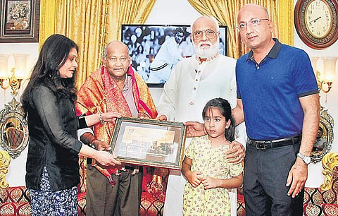 The pre-launch of Alvin Kallicharan’s book was held on Monday Debadatta Mallick