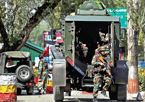 Indian Army today reached Jeeda village in Bathinda to defuse explosives stored in the house of 19-year-old Gurpreet Singh, a ‘self-radicalised’ youth.