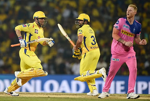 Dhoni paced his innings beautifully scoring unbeaten 75 off 46 balls | PTI