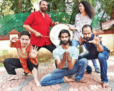 Artists of Via, a fusion band B P Deepu