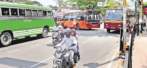 The busy Thevara Junction (Photo | A Sanesh/EPS)
