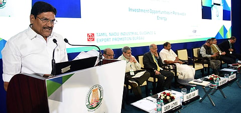 Tamil Nadu Industries Minister M C Sampath (File Photo | EPS)