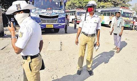 Bengaluru traffic police (File Photo |EPS)