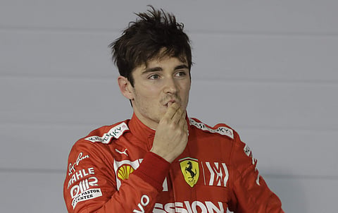 Charles Leclerc. (Photo | AP)