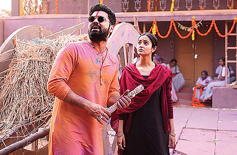 Rakshit Shetty and Shanvi Srivastava