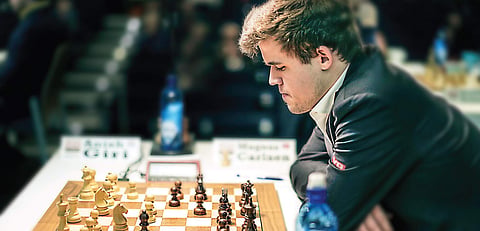Magnus Carlsen.