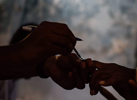 People are coming out in large numbers to cast their votes and an average 25 per cent voting is registered across all the constituencies.