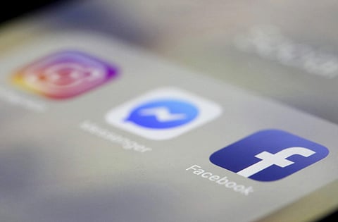 Facebook, Instagram,Twitter. (Photo| AP)