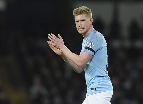 Kevin de Bruyne said his sense of serenity was shattered hours later that day (File Photo | AP)