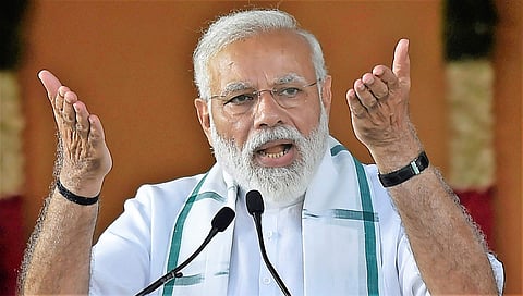 PM Modi had termed himself as nation's 'chowkidar' or watchman (File Photo | PTI)