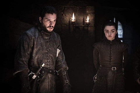 A scene from Game of Thrones.