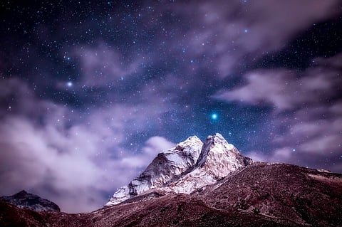 The Himalayas.