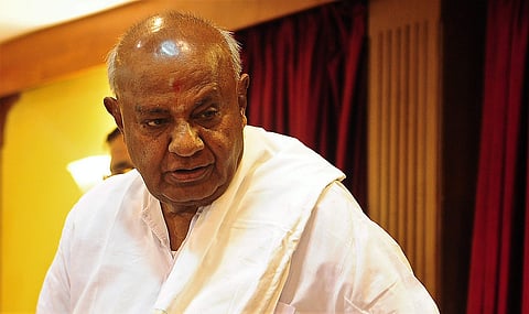 Former PM HD Deve Gowda (File Photo | EPS)