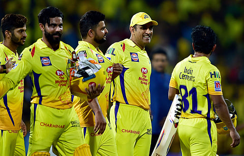Chennai Super Kings' players (File Photo | PTI)
